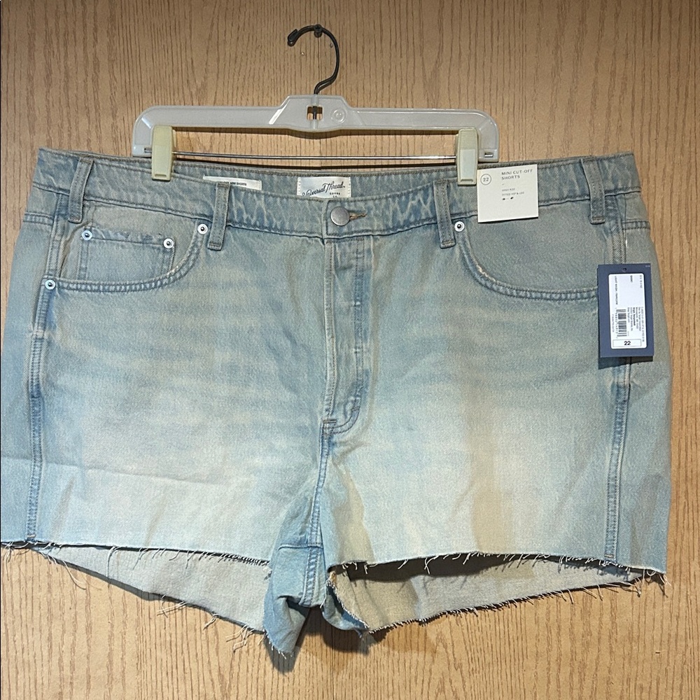Universal Thread Light Blue Denim Cutoff Shorts